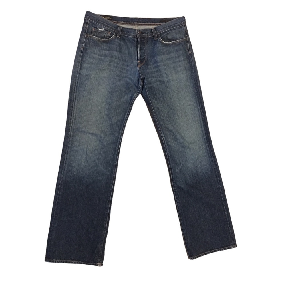 Citizens of Humanity Evans Relaxed Button Fly 606 Denim Jeans Sz 38 (36 per tag)